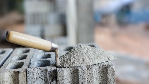 Zement wird auch in Zukunft ein wichtiger Baustoff bleiben. Bild: Shutterstock