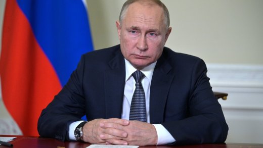 «Schwärzlicher Schleim»:  Präsident Putin. Bild: Keystone