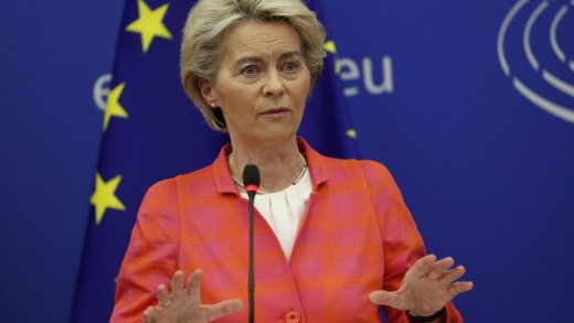Will gegen «Hassrede» vorgehen – und definieren, was das ist: EU-Kommissionspräsidentin Ursula von der Leyen. (Bild: Keystone)