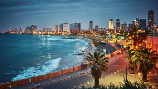 Tel Aviv, Hauptstadt der Hightech-Industrie von Israel.