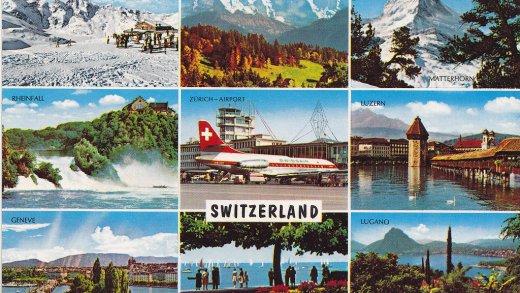 Die Postkarten-Schweiz ist auch eine Export-Schweiz. Seit Jahrhunderten.