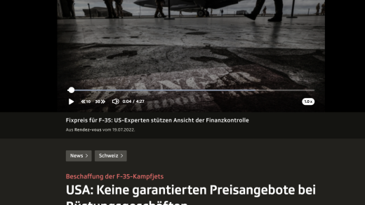 Keine Preisangebote gemäss Preisangebotsbekämpfer. Screenshot: SRF