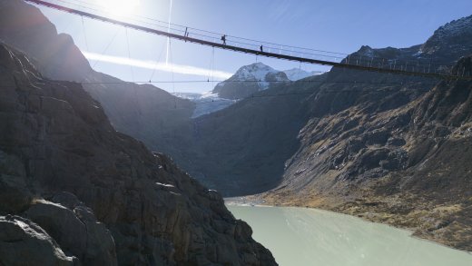 Mit neuen Stauseeprojekten wie dem im Triftgebiet im Berner Oberland soll die Versorgungssicherheit der Schweiz gestärkt werden. Bild: Keystone