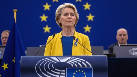 Lieber neue Vorschriften als freier Handel: EU-Kommissionspräsidentin Ursula von der Leyen. (Bild. Keystone)