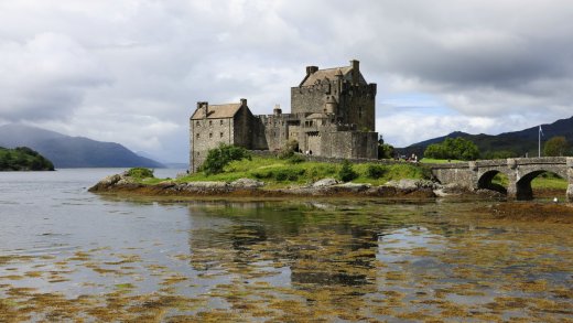 Eilean Donan Castle, Stammsitz des schottischen Clans der Macrae in den Highlands. Bild: Keystone