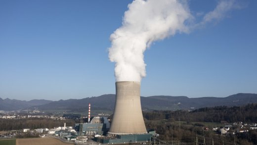 Enorme Energiedichte: Kernkraftwerk Gösgen. Bild: Keystone