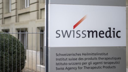Sicht auf den Hauptsitz von Swissmedic in Bern (Bild: Keystone)