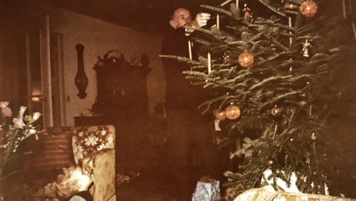 Weihnachten 1976 mit meinem Grossvater