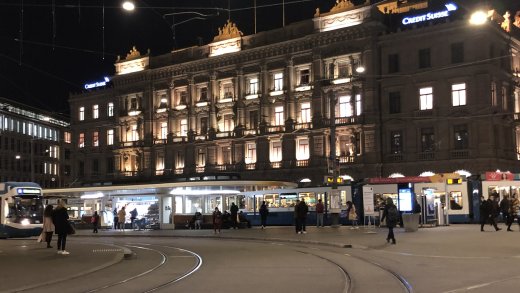 Der alte Hauptsitz der Credit Suisse am Paradeplatz. Lichter löschen? Oder Neubeginn?