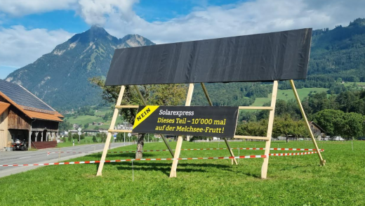 Es gibt immer mehr Widerstand gegen alpine Solaranlagen. Bild: ZVg