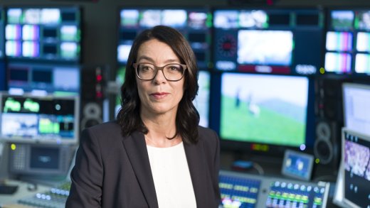 Nathalie Wappler, Direktorin von Schweizer Radio und Fernsehen, SRF (KEYSTONE/Gaetan Bally)