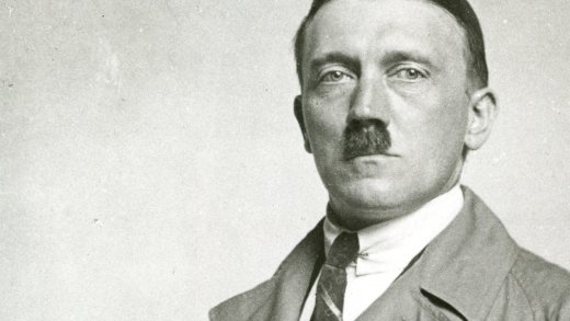 Adolf Hitler (1889-1945), Reichskanzler und Massenmörder.