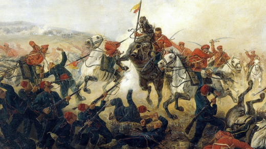 Kampf in der Nähe von Telisch während des Russisch-Türkischen Krieges von 1877 bis 1878 (Bild: Russia Beyond).
