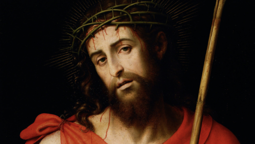 Ein Gemälde von Jesus Christus mit der Dornenkrone, die er an seiner Kreuzigung am Karfreitag getragen haben soll. (Bild: WDR)