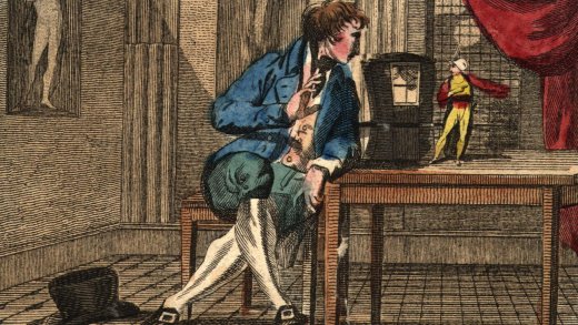 Illustration von Jonathan Swifts Buch "Gullivers Reisen" (Photo by Hulton Archive/​Getty Images)