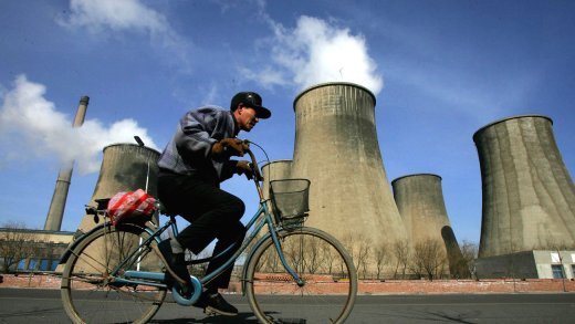 Doppelt so schneller Energieausstieg nötig, wie bisher je erreicht: Kohlekraft in China. Bild: Keystone