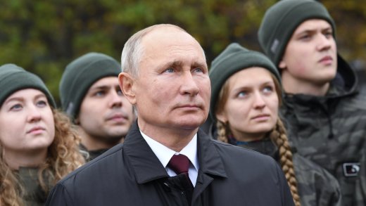 Konkrete militärische Bedrohung: Das Putin-Russland. Foto: Keystone