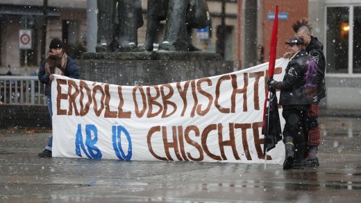 Noch mehr, noch schneller: Demonstration der Organisation Klimastreik in Zürich im Dezember 2022. Bild: Keystone