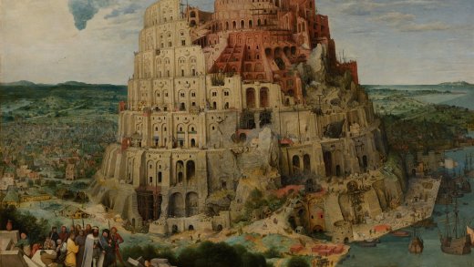 Der Turm von Babel – biblisches Sinnbild für den Menschen, der Gott bezwingen will. Und daran scheitert.