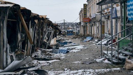 Seit Monaten wird um Bachmut, eine kleine Stadt im Osten der Ukraine, gerungen.