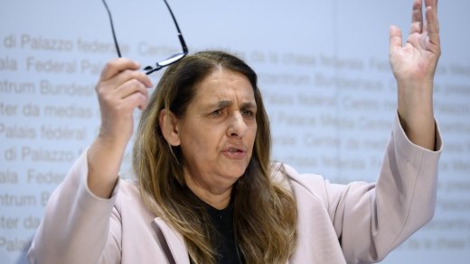Nationalrätin Jacqueline Badran (SP, ZH) kämpft gegen die AHV-Reform des Parlamentes. (Bild: Keystone)