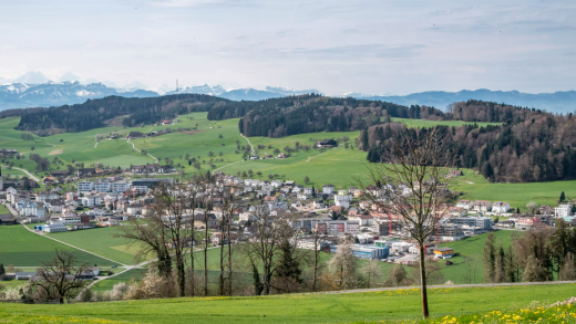 Hat zweimal gegen Windräder gestimmt: Gemeinde Rickenbach (LU). Bild: Wikipedia