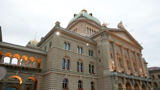 Bundeshaus - Ort des Heuchelns. Bild: Mediathek VBS